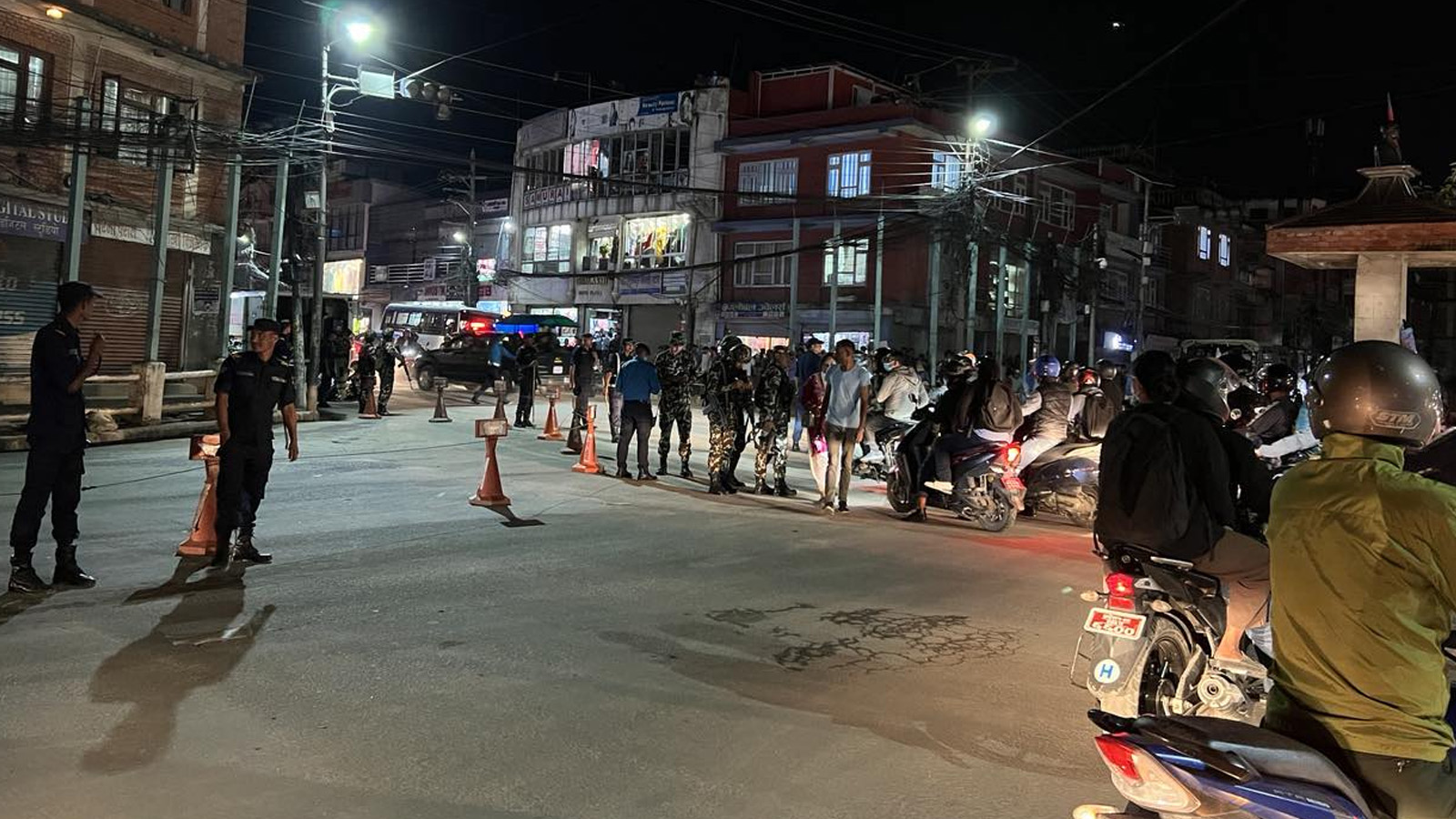 महाराजगन्जमा बम विस्फोट