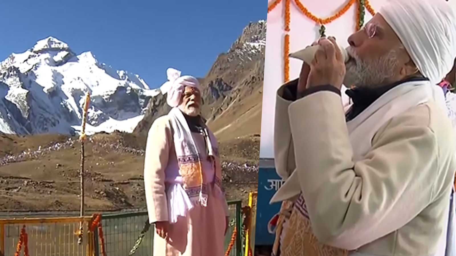 भारतीय प्रधानमन्त्री मोदीले नेपालको अतिक्रमित क्षेत्र कालापानी पुगेर गरे शंखघोष
