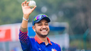 आईसीसी विश्वकप लिग–२ खेल्न जान लागेका सन्दीप लामिछानेलाई अमेरिकाले दियो भिसा