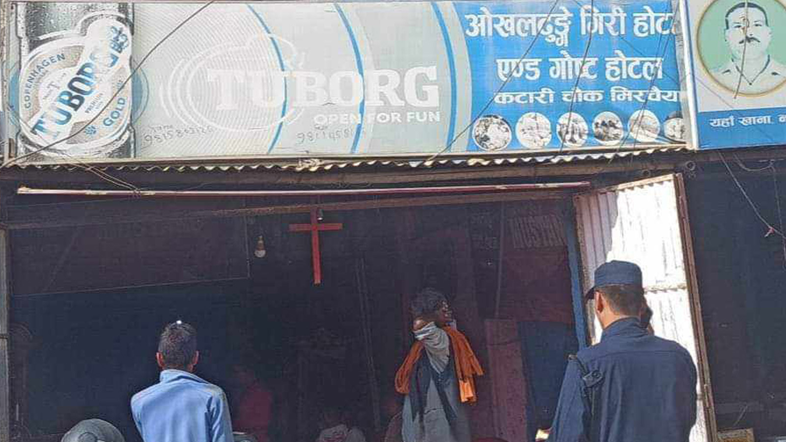 परस्त्री लिएर होटलमा छिरेको १० मिनेटमै पुरुषको मृत्यु, महिला पक्राउ