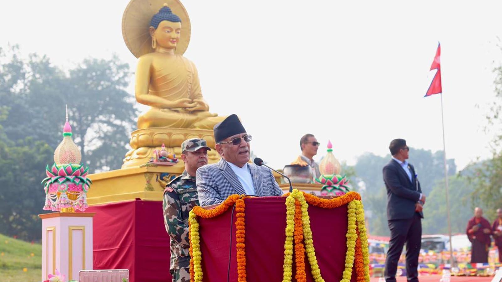 सम्राट अशोकसँग प्रचण्डले गरे आफनै तुलना
