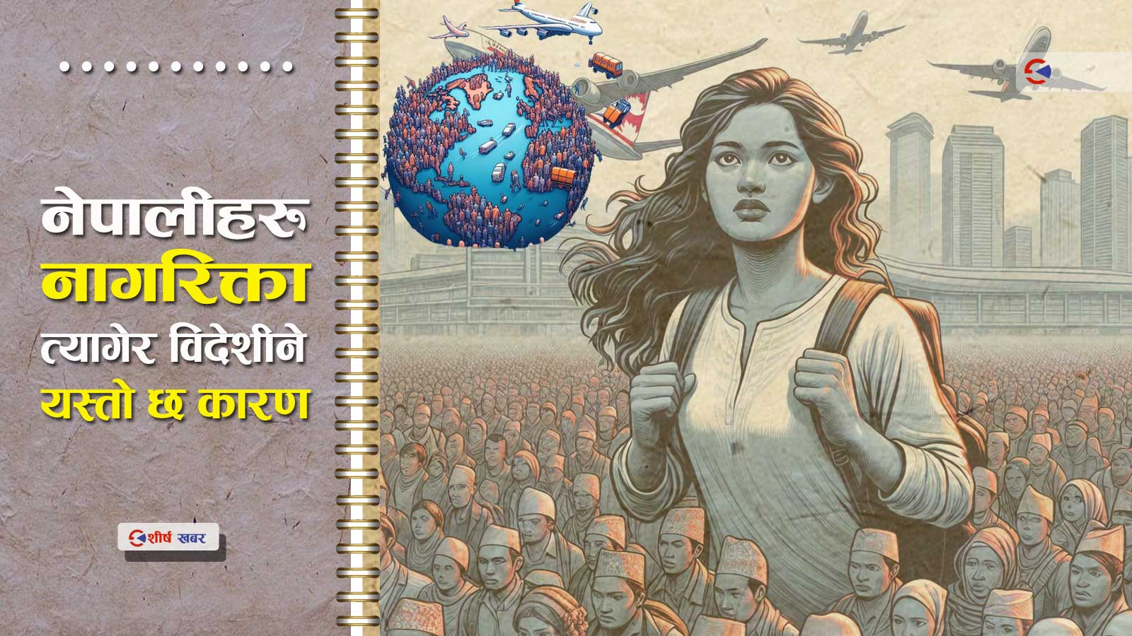 नागरिक्ता त्यागेर विदेश पलायन हुने संख्या उच्च, ४ वर्षमा डेढ लाखले छोडे नेपाल