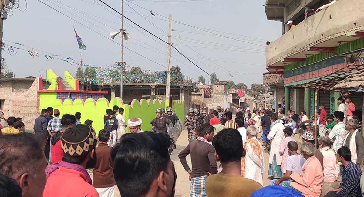 महोत्तरीमा दुई समुदायबीचको झडप नियन्त्रण गर्न प्रहरीले गोली चलायो