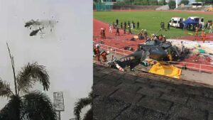 मलेसियामा नौसेनाका दुई हेलिकप्टर आकाशमै ठोक्किए, १० जनाको मृत्यु