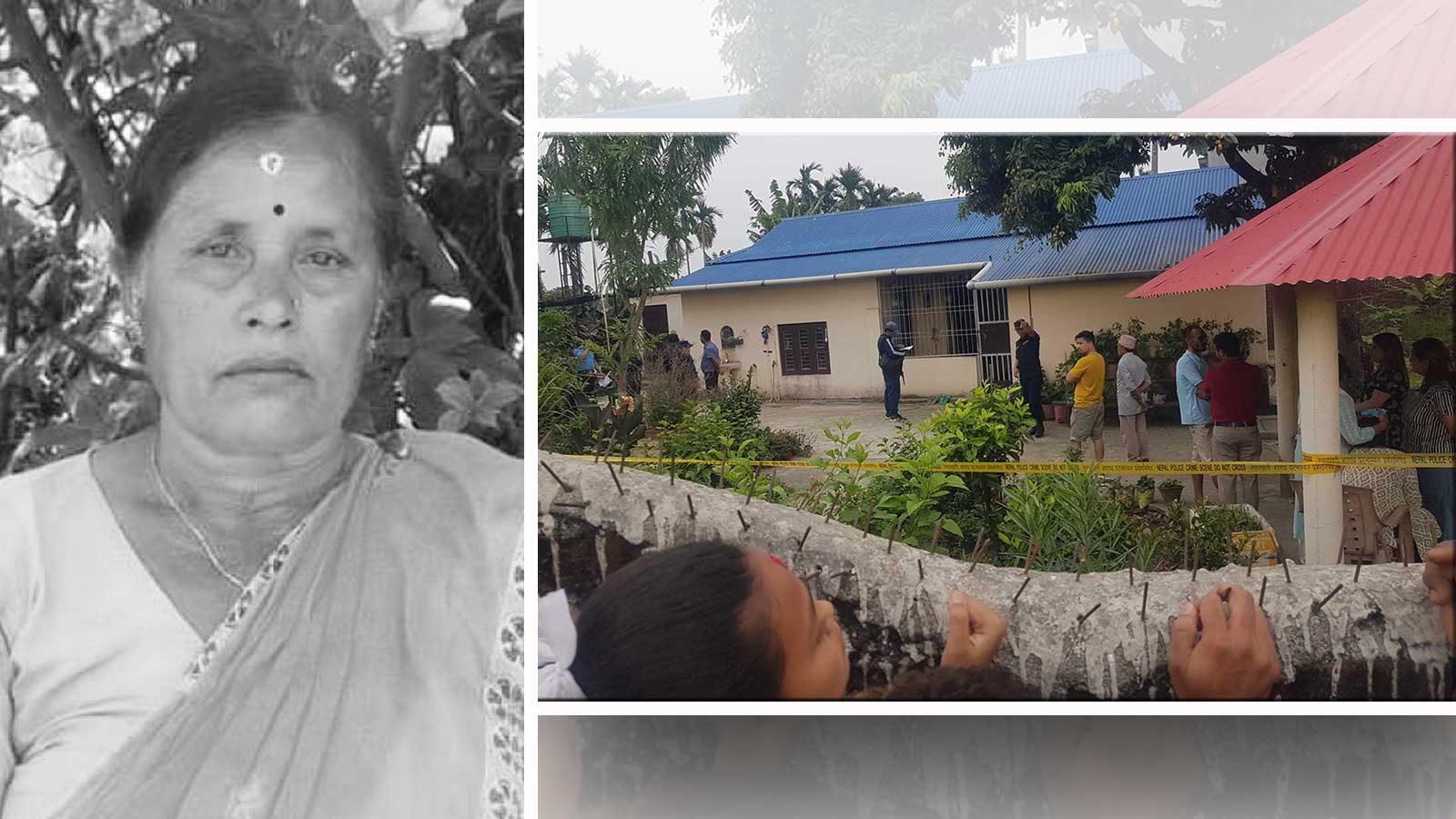 खन्तीले टाउकोमा हानेर ६८ वर्षीया महिलाको हत्या गरेको आरोपमा २० दिनपछि २ जना पक्राउ, अपराध स्विकार