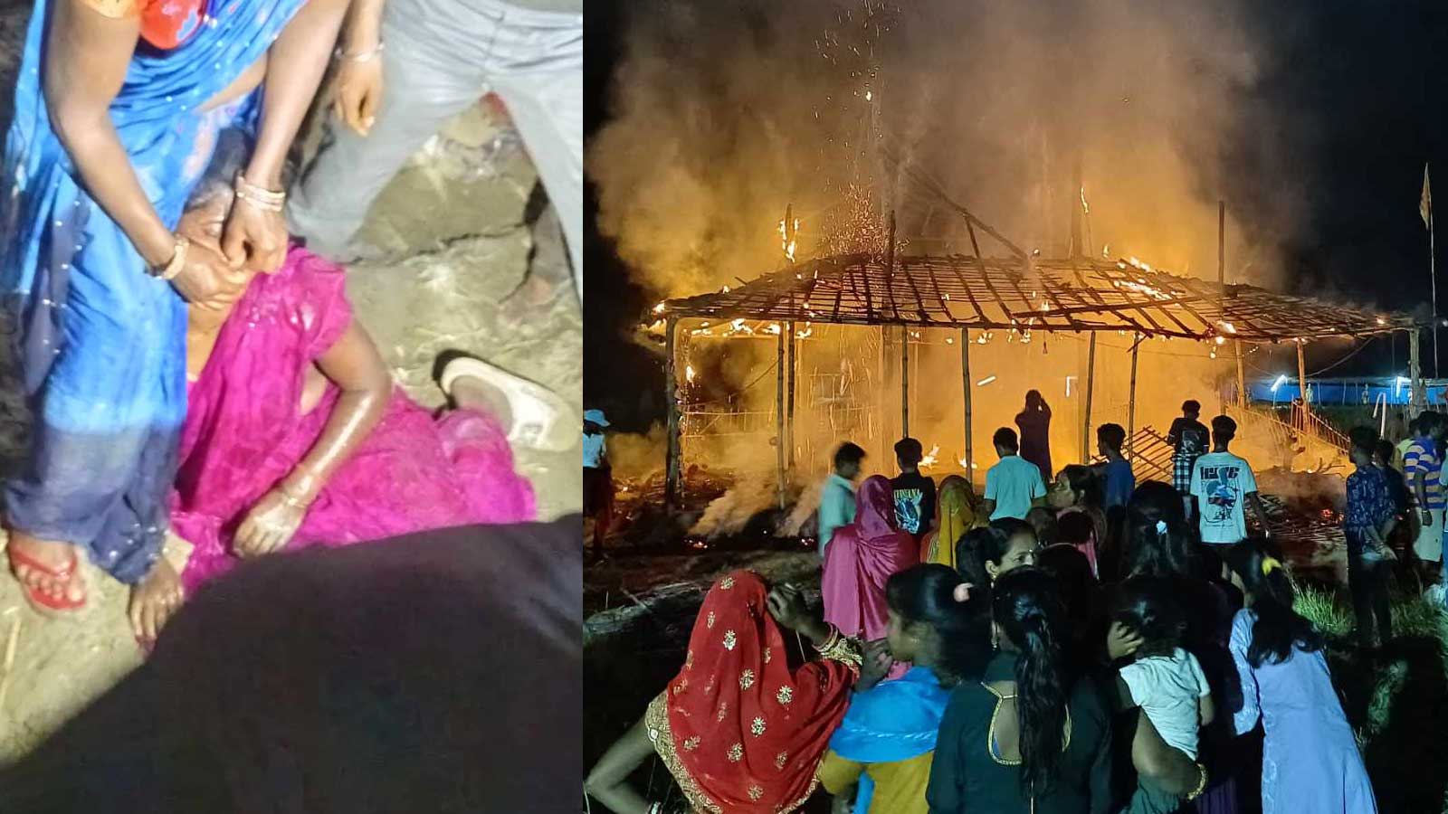 महायज्ञको मुख्य हवन मण्डपमा आगलागी, १ महिला घाईते