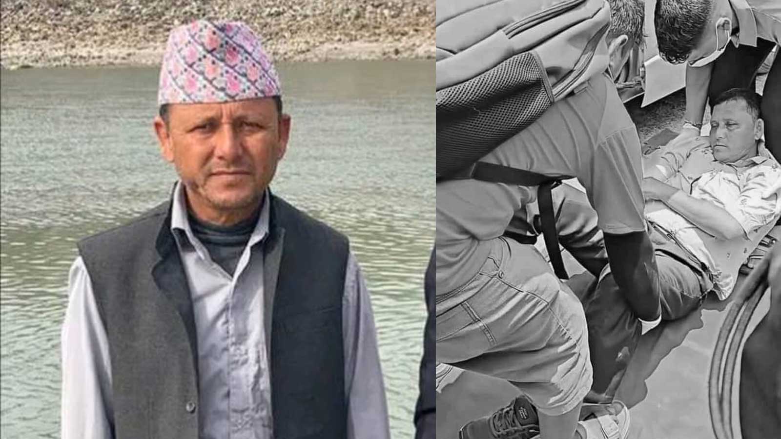 आँखा जचाउन काठमाडौं हिडेका वस्नेतले गाडीमै सधैंका लागि आँख चिम्लिए