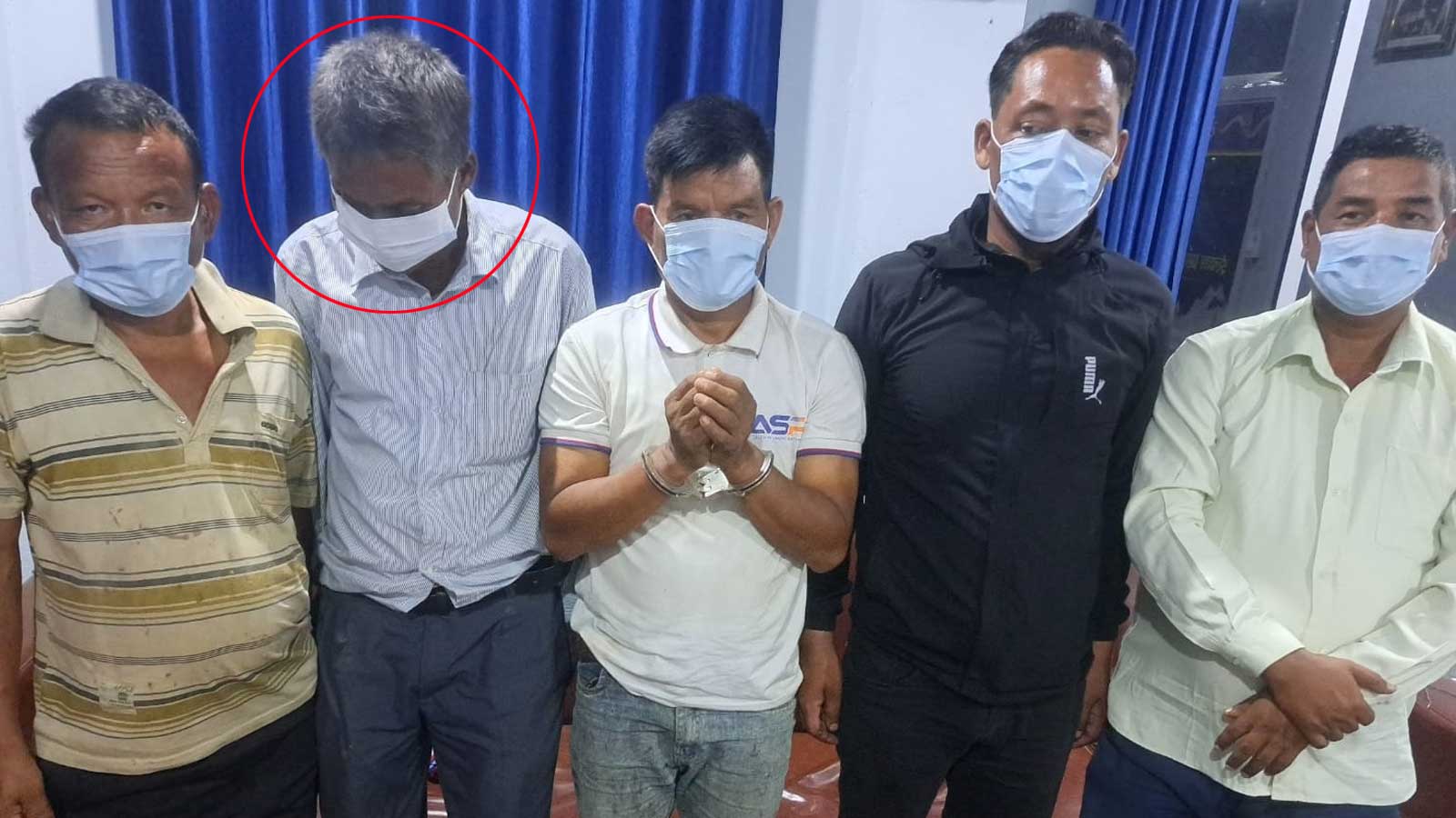 सालकको खपटा तस्करीमा संलग्न सप्तरीका सरकारी शिक्षकसहित ५ जना पक्राउ