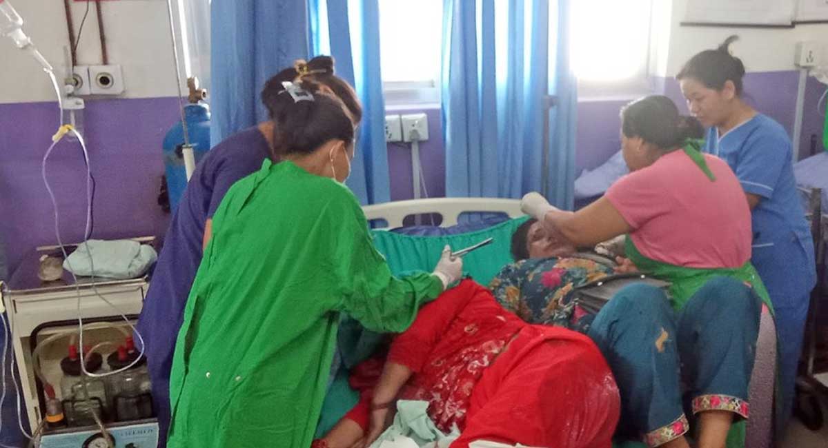 लमजुङमा जीप दुर्घटना हुँदा २२ जना घाईते, ५ जनाको अवस्था गम्भिर