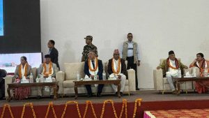 प्रधानमन्त्री ओली सहभागि कार्यक्रम एमालेकै मन्त्री र प्रदेश सांसदले गरे वहिस्कार