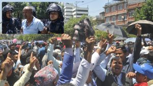 शिक्षक आन्दोलनमा तनावः शिक्षकले नै कुटे आन्दोलनमा सहभागि शिक्षक