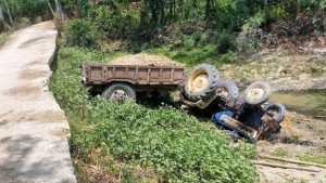सप्तरीमा ट्याक्टर पल्टिँदा २१ वर्षीय युवकको मृत्यु