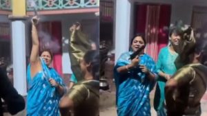 सप्तरीमा पूर्वमन्त्रीकी छोरीले विवाहमा रमाईलो गर्न पेस्तोल पड्काएको भीडीओ भाईरल, अनुशन्धानमै प्रहरी