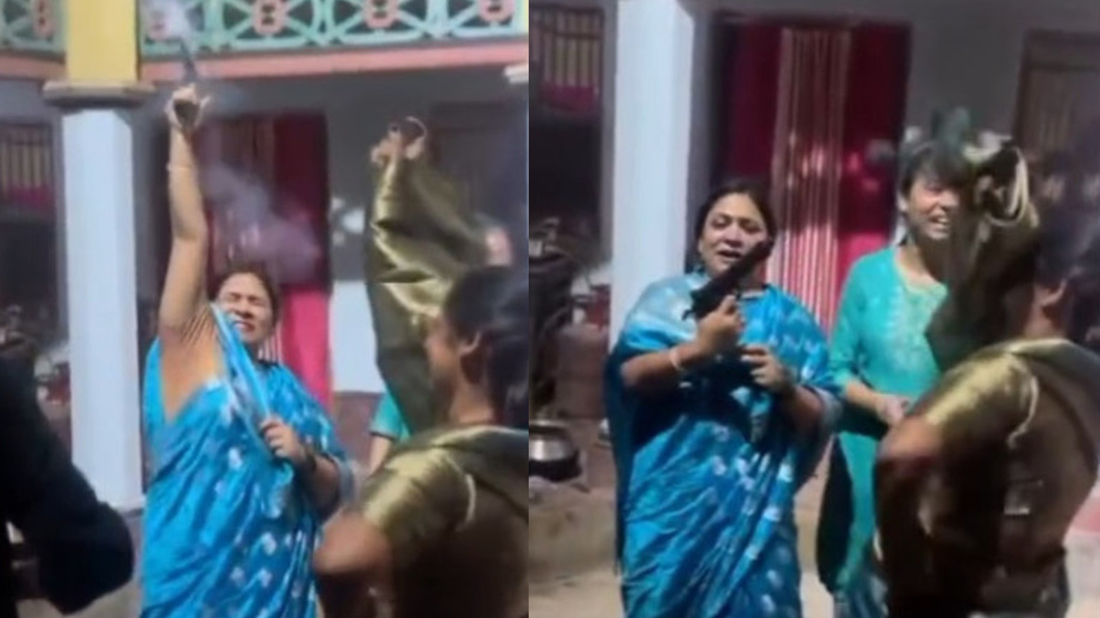 सप्तरीमा पूर्वमन्त्रीकी छोरीले विवाहमा रमाईलो गर्न पेस्तोल पड्काएको भीडीओ भाईरल, अनुशन्धानमै प्रहरी