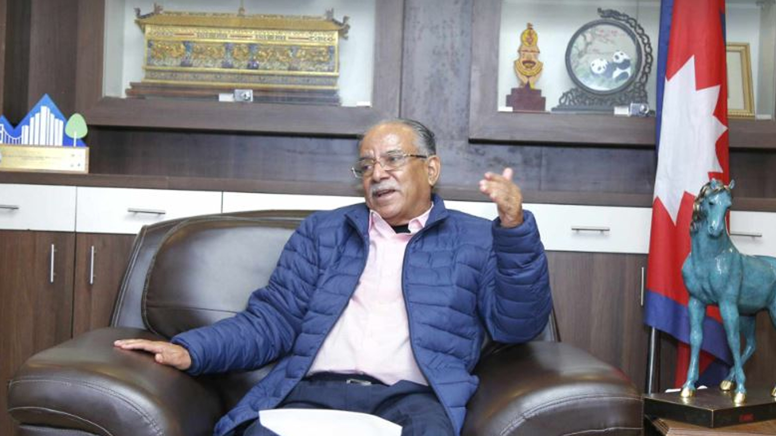 बाथरुममा लडेका प्रचण्डको टाउकोमा टाँका, मेडिसिटीमा उपचार गराएर निवास फिर्ता