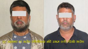 युके पठाइदिन्छु भन्दै ठगी गर्ने मोरङका पराजुली र धनुषाका अरुणराज पक्राउ