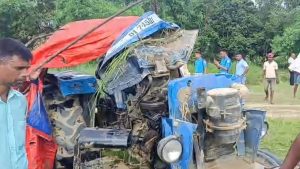 वीरगन्जमा ट्याक्टर पल्टिँदा च्यापिएर दुई किशोरको घट्नास्थलमै मृत्यु