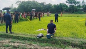 सप्तरीको राजगढमा धानखेतमा भेटियो करिव ४५ वर्षका पुरुषको शव
