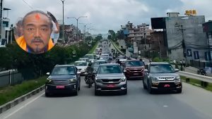 सडक कब्जा गरेर स्कर्टिङसहित ‘सवारी निकालेको’ फोटोका कारण प्रहरी निगरानीमा थिए चक्रे मिलन