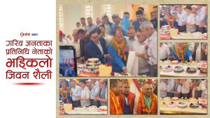 ४० भन्दा बढी केक काटेर कांग्रेस नेताले मनाए जन्मदिन, महामन्त्री गगन थापा प्रमुख अतिथि