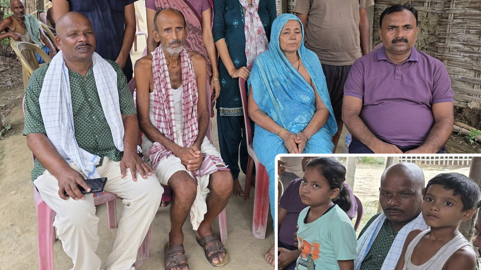 प्रहरीको गोली लागि मारिएका लालुका छोराछोरी देखाउँदै बुबाको विलौना– यी लालाबालाको जिम्मेवारी बुढो काँधले कसरी थाम्ला?