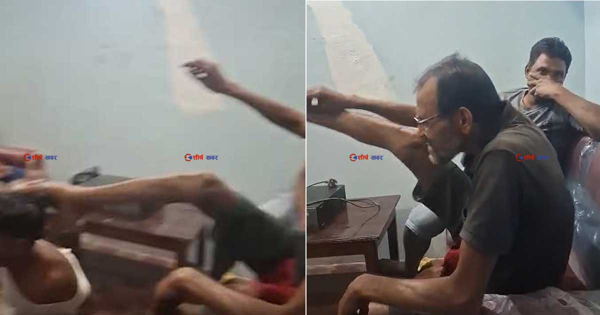 रौतहटमा रक्सीले मातेका वडाध्यक्षद्वारा शिक्षकलाई बन्धक बनाएर कुटपिट