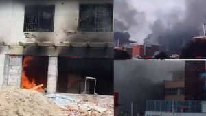 जनआक्रोशको आगोः देउवा–आरजु राणा र रमेश लेखकका घर र स्कुलसम्म जले