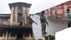 देशभर सेनाको कर्फ्यु आदेश, सर्वोच्च अदालत जलेपछि अनिश्चितकालका लागि सुनुवाइ स्थगित