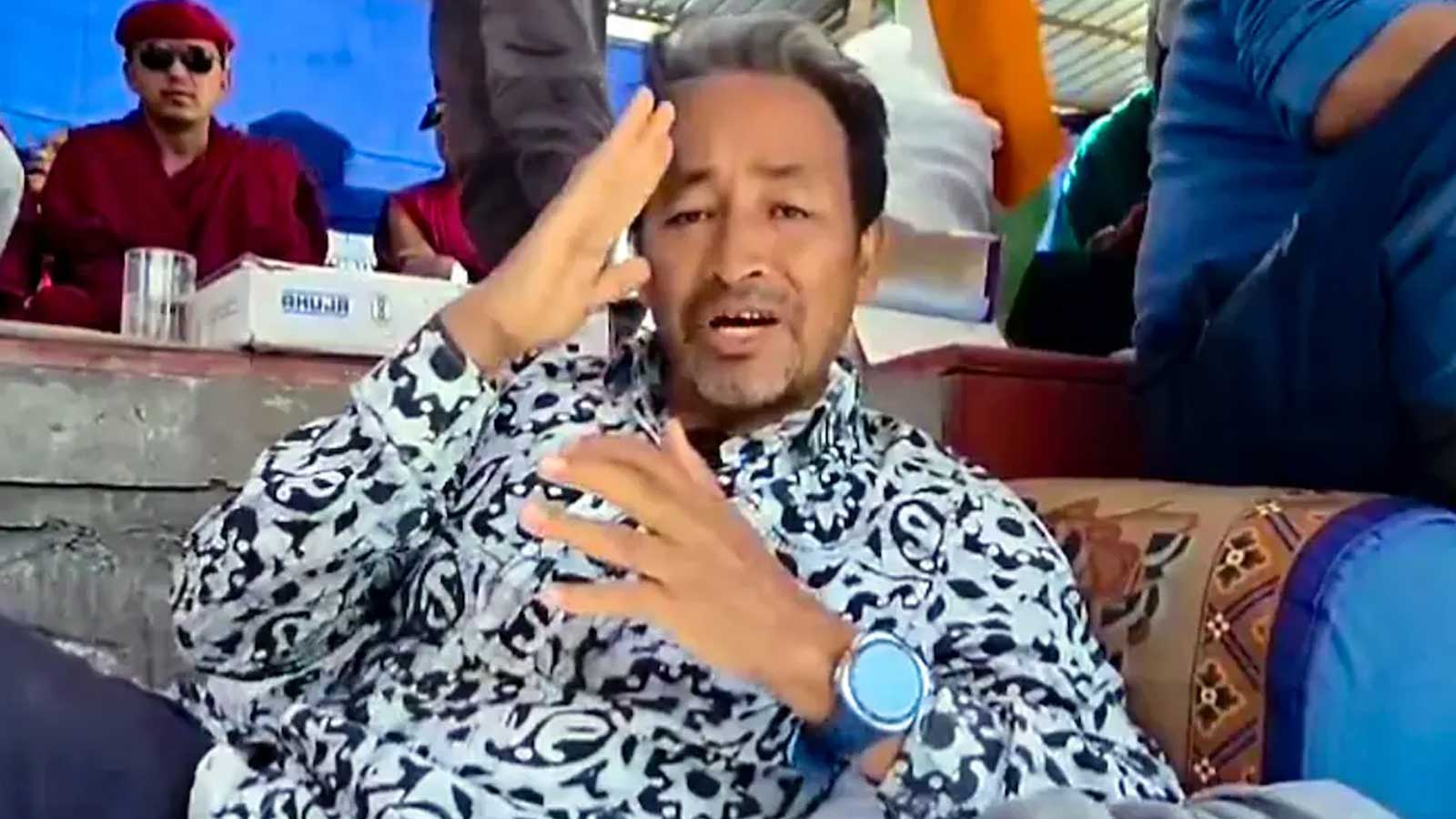 नेपालको जेन–जी आन्दोलनको उदाहरण दिएपछि पक्राउ परे लद्दाखका सामाजिक अभियन्ता वाङचुक