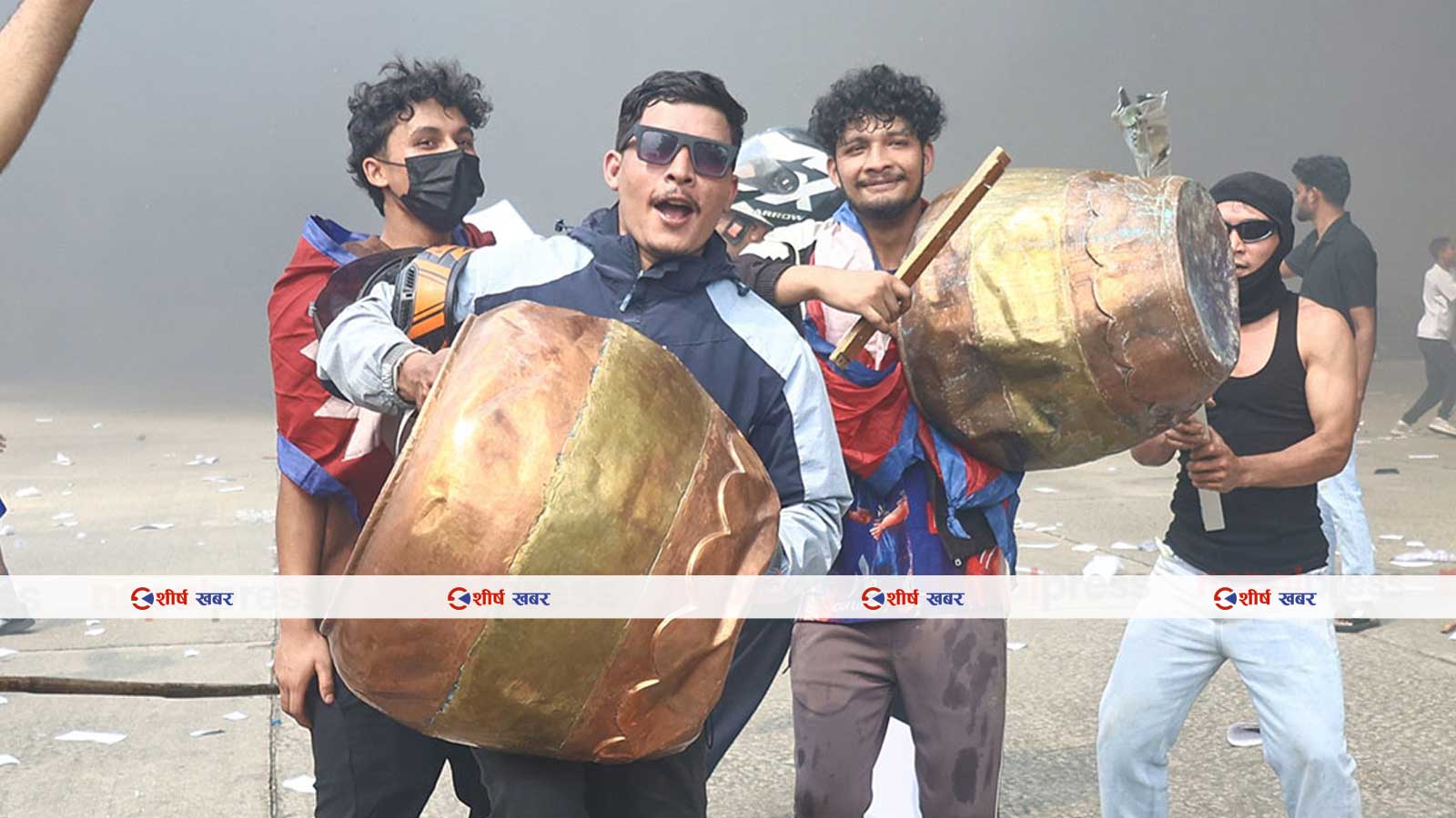 न्यूरोडस्थित प्रहरी वृत्तमा आगजनी गर्ने भारतीय नागरिकः आगजनी र तोडफोडमा संलग्न २ भारतीयसहित ४ जना पुर्पक्षमा