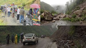 अविरल वर्षाले देशभर त्रासः काठमाडौँका नाका बन्द, २ दिन सार्वजनिक विदा, बाढी–पहिरोको उच्च जोखिम