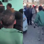 इश्वर पक्षमा खुलेका कर्ण थापालाई एमाले मुख्यालयमा केपी ओलीकै अगाडि धक्कामुक्की