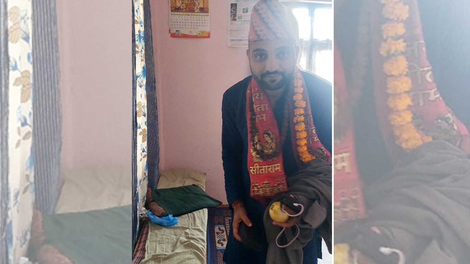 ‘सीताराम’ लेखेको पिताम्बर ओढेर गोरखाको सरस्वती आश्रममा लुकेका थिए काठमाडौबाट भागेका निकोलस