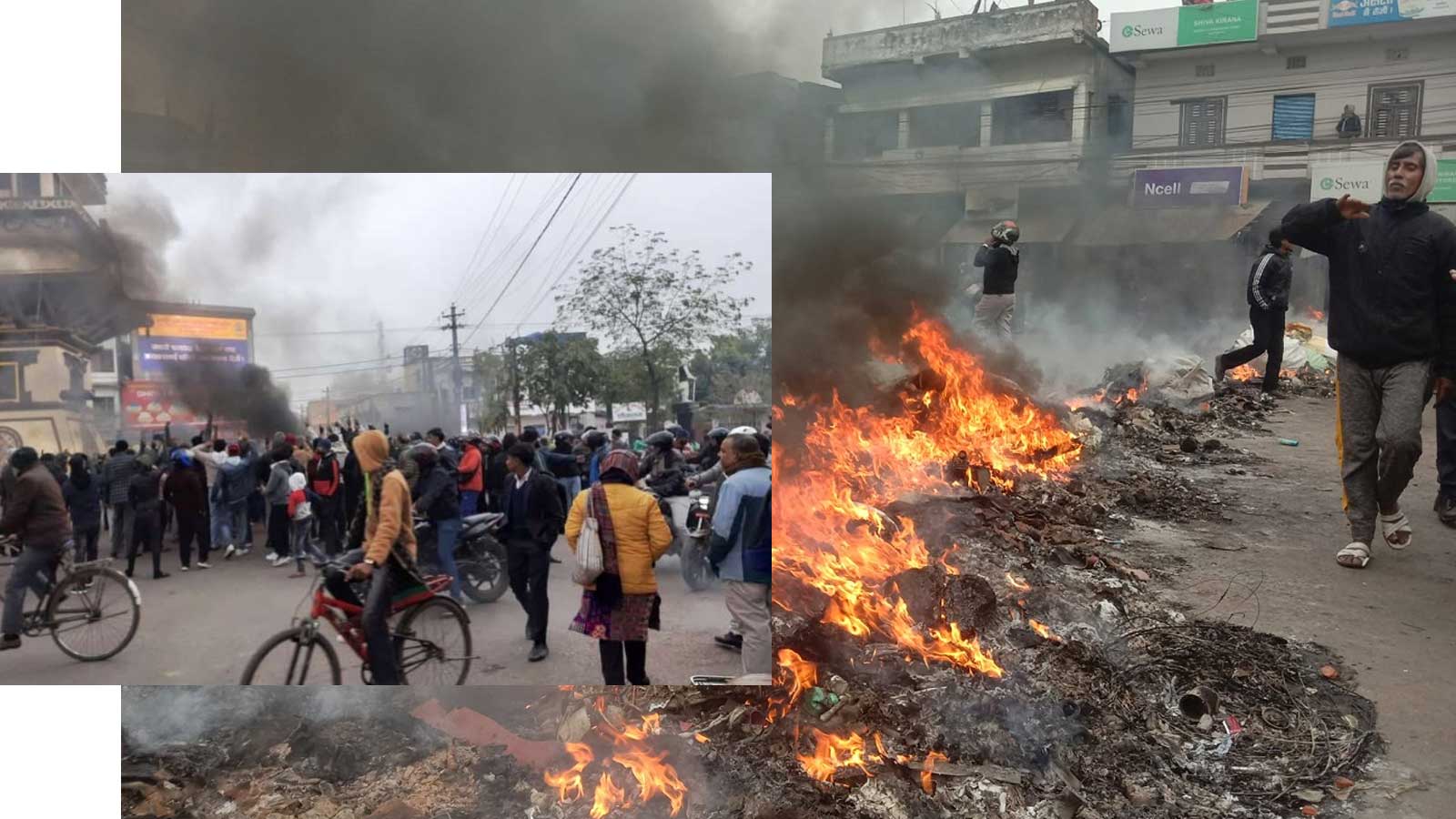 टिकटकको विष मधेसमा विस्फोटः धनुषामा मस्जिद तोडफोडपछि वीरगञ्जमा उग्र प्रदर्शन, प्रहरी–प्रदर्शनकारी झडप