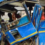 धरानको जिरोपोइन्टमा ब्रेक फेल भएर स्कुल बस पल्टियोः पैदलयात्रीसहित ५ जनाको मृत्यु