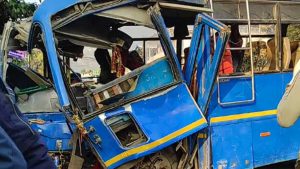 धरानको जिरोपोइन्टमा ब्रेक फेल भएर स्कुल बस पल्टियोः पैदलयात्रीसहित ५ जनाको मृत्यु