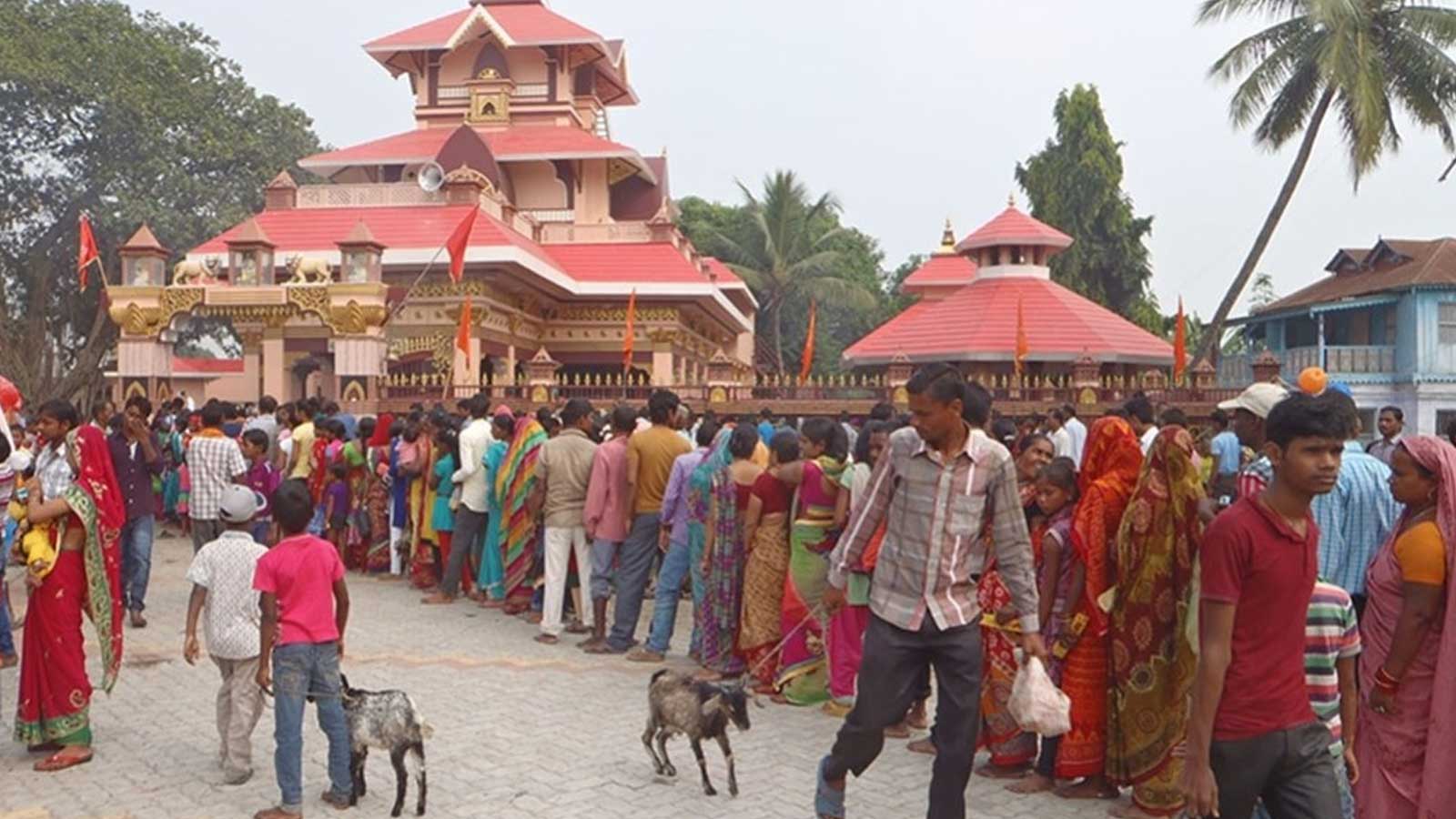 रंगेलीस्थित संसारीमाई मन्दिरबाट मूर्ति, गरगहना र दानपेटिकाको नगद लुटियो