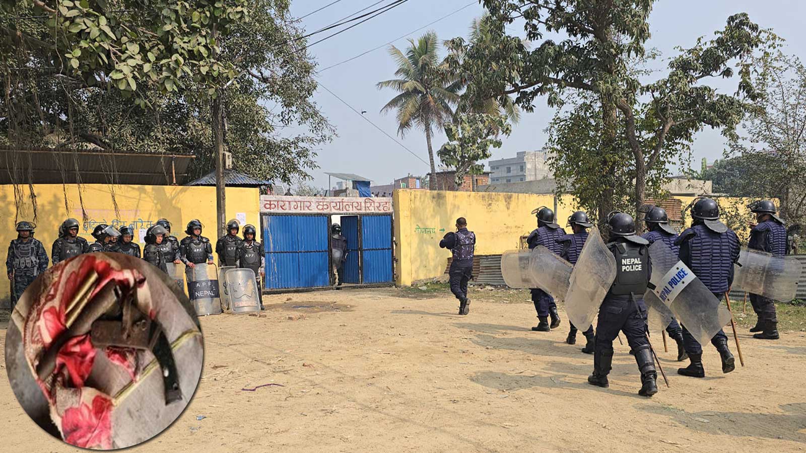 दुई वर्षदेखि इन्द्रजितको नियन्त्रणमा थियो सिरहा कारागारः पेस्तोलको आडमा प्रशासन बन्धक