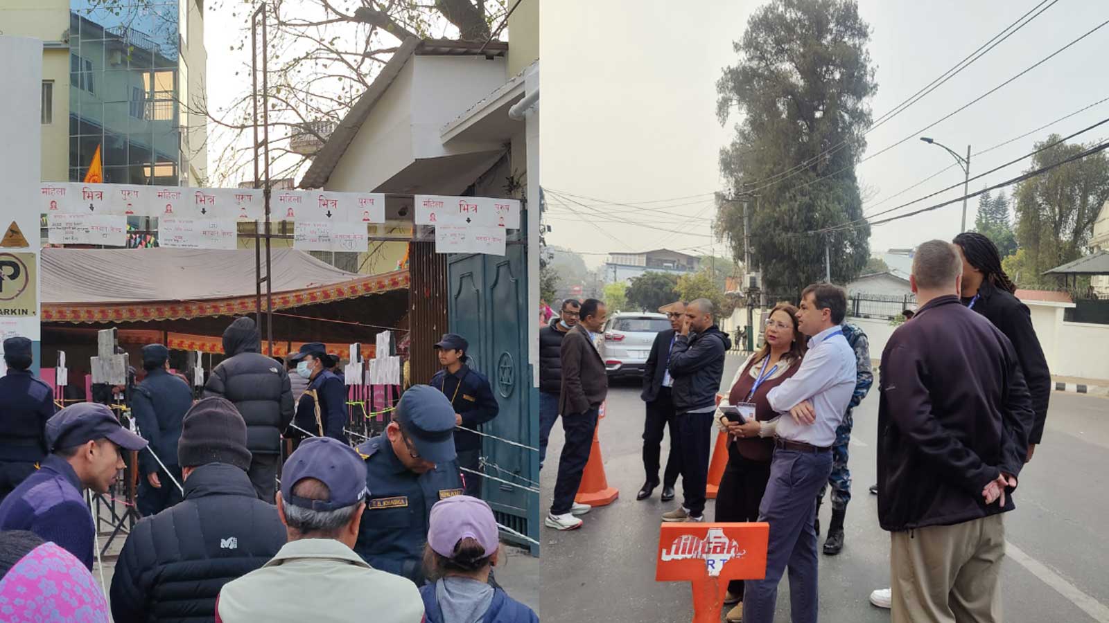 बिहान ७ नबज्दै किन मतदान केन्द्रमा पुगे अमेरिकी कार्यवाहक राजदूत ?