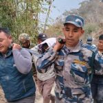 रामेछापमा निर्वाचन सामग्री बोकेको गाडी भीरबाट खस्योः असई पर्शुराम यादवको घट्नास्थलमै मृत्यु