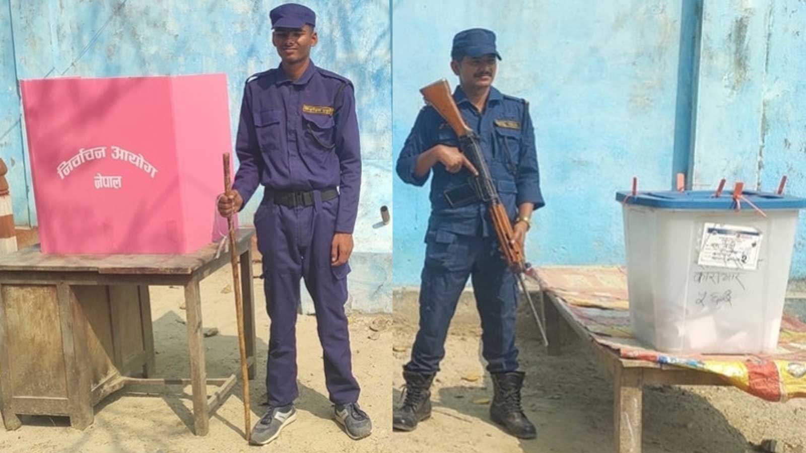 सप्तरी कारागारभित्रै मतदान केन्द्रः ६६ कैदीबन्दीले खसाले मत