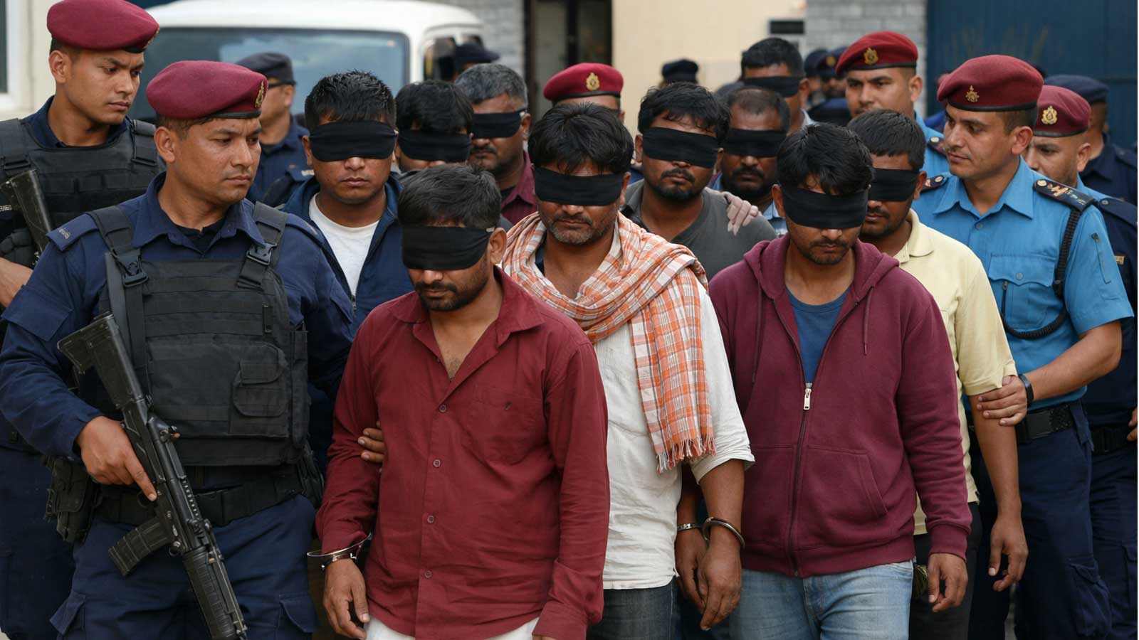 सप्तरीमा प्रहरीको ‘क्लिन अप’— एकै दिन १४ फरार अभियुक्त पक्राउ