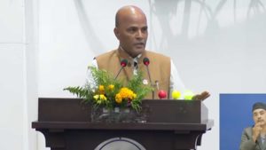 अर्थमन्त्रीसँग रिस उठेपछि सांसद अमरेश सिंहको आक्रोशः “परम्परा तोड्ने हो भने सिंहदरबार र प्रधानमन्त्री पद पनि भत्काऔं”