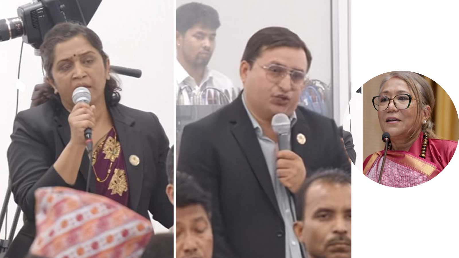 कामु प्रन्या सपना मल्ल प्रधानलाई संसदमै रास्वपा सांसदको चुनौतीः ‘राजनीति गर्न मन भए कोट खोलेर आउनू’
