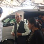 सुर्खेतबाट पक्राउ परेका पाँच पटकका अर्थमन्त्री पौडेललाई प्रहरीले सम्पत्ति शुद्धीकरण विभागमा पुर्‍यायो