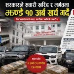सरकारले आगामी आवमा गाडी किन्न र मर्मत गर्न मात्रै झन्डै १० अर्ब खर्च गर्ने