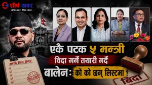 एकै पटक ५ मन्त्री विदा गर्ने तयारी गर्दै बालेनः को को छन् लिष्टमा ?