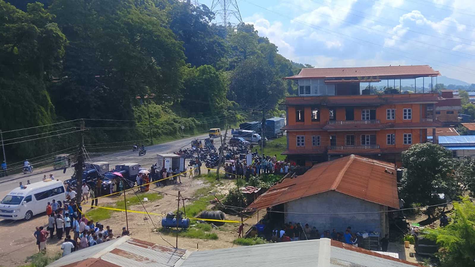 हेटौँडामा रक्ताम्य अवस्थामा पुरुष मृत फेला, सँगै रहेकी महिला फरार