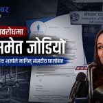 मिडियाको मुख थुन्न गेटमा गाडी तेर्स्याईएको घट्नामा प्रहरीको भूमिकामाथि महासंघ अध्यक्ष शर्माको गम्भीर आशंका