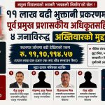 नमुना विद्यालयको भवन निर्माणमा ११ लाखको हेराफेरीः पूर्व प्रमुख प्रशासकीय अधिकृतसहित ४ जनाविरुद्ध मुद्दा